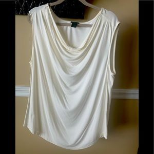 Sleeveless knit top
